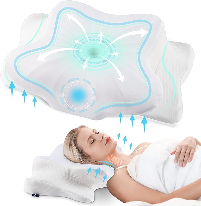 610dCeWZpdL._AC_SX679_ DONAMA Cervical Pillow for Neck Pain Relief - Image 1