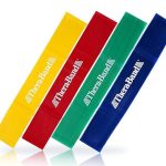 THERABAND Juego de 4 bandas de resistencia, paquete de 4, kit de bucle de banda
