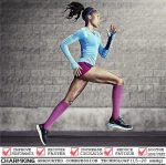 CHARMKING 6 Pairs-Compression Socks for Women & Men Circulation Best Support for Nurses, Running, Athletic,Flight Travel - Image 2
