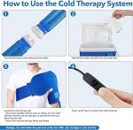 Ice Machine for Shoulder After Surgery System - Ice Cold Therapy Machine Universal Compression Pad Cryotherapy Machine for Post-Surgery Care, Knee, Joint, Ankle, Cervical, Back, Hip and Leg - Image 7