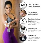 TENS 7000 Back Pain Relief Kit, Includes TENS Unit Muscle Stimulator, Sub Zero Pain Relief Gel, Bed Buddy Back Pain Relief Microwave Heating Pad - Image 3