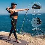 Sweet Sweat Hip Bands and Resistance Set with 3 Levels of Resistance | Non-Slip Fabric Booty Bands for Squats & Lunges | Includes Free Mesh Carrying Bag - Image 6