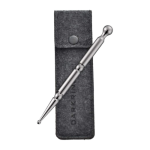 DARKRING Pluma de acupuntura, herramientas de reflexología facial de acero inoxidable, herramienta de masajeador de punto de activación, herramienta de masaje de tejido profundo