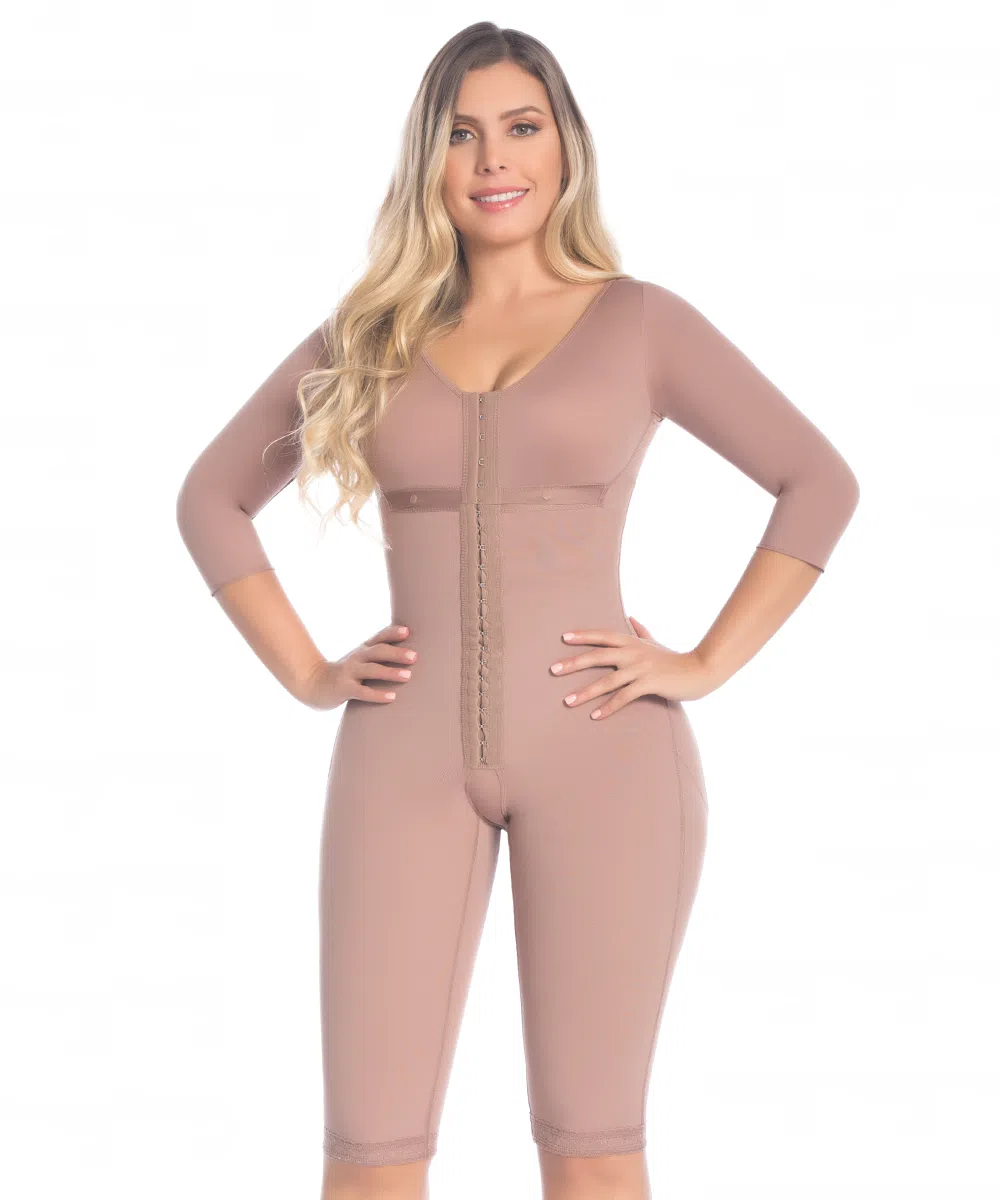 163166-1200-auto.webp FAJA FIT 360 A LA RODILA CON BRA, MANGAS Y AJUSTE EN BROCHE REF. 11347 - Image 1