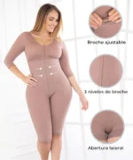 FAJA A LA RODILLA CON CUBRIMIENTO DE BUSTO Y BRAZOS REF 12103 - Image 3